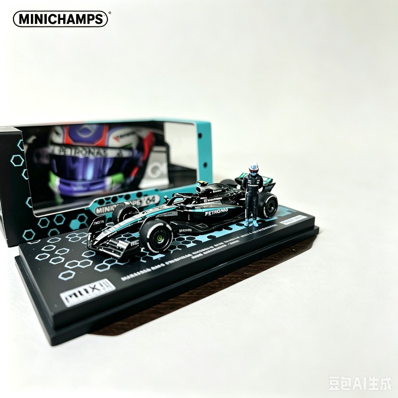 Vintage Collectible Toy Cars - MINICHIAMPS 1:64 Malaysia MDX Exhibition F1