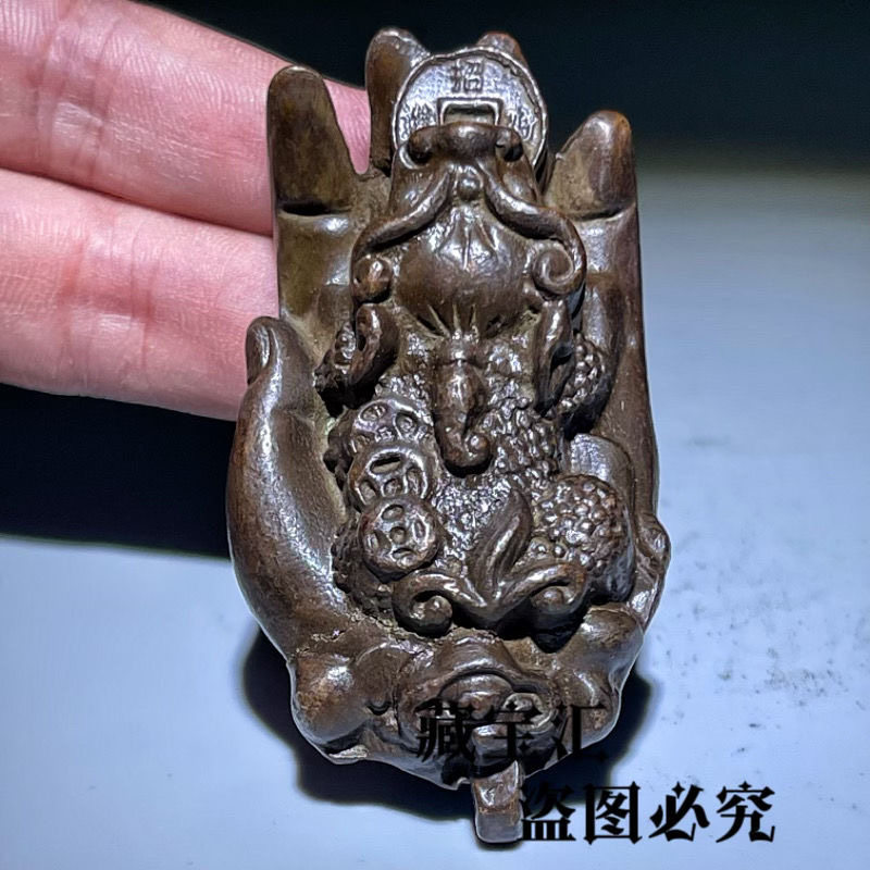 Vintage Items Collection - Old Collection Antique Solid Brass Lucky
