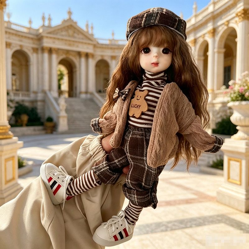 Vintage Collectible Shoes - Vintage Lazy Wind Doll Clothing Set