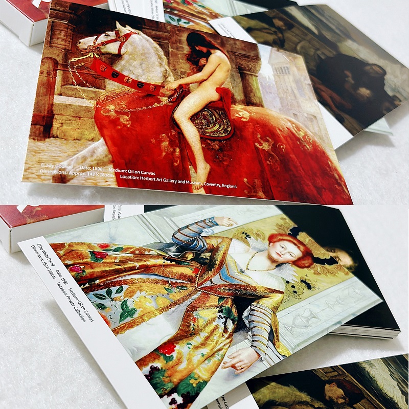 30PCS John Maler Collier Oil P - Collectible Vintage Greeting Cards review and price