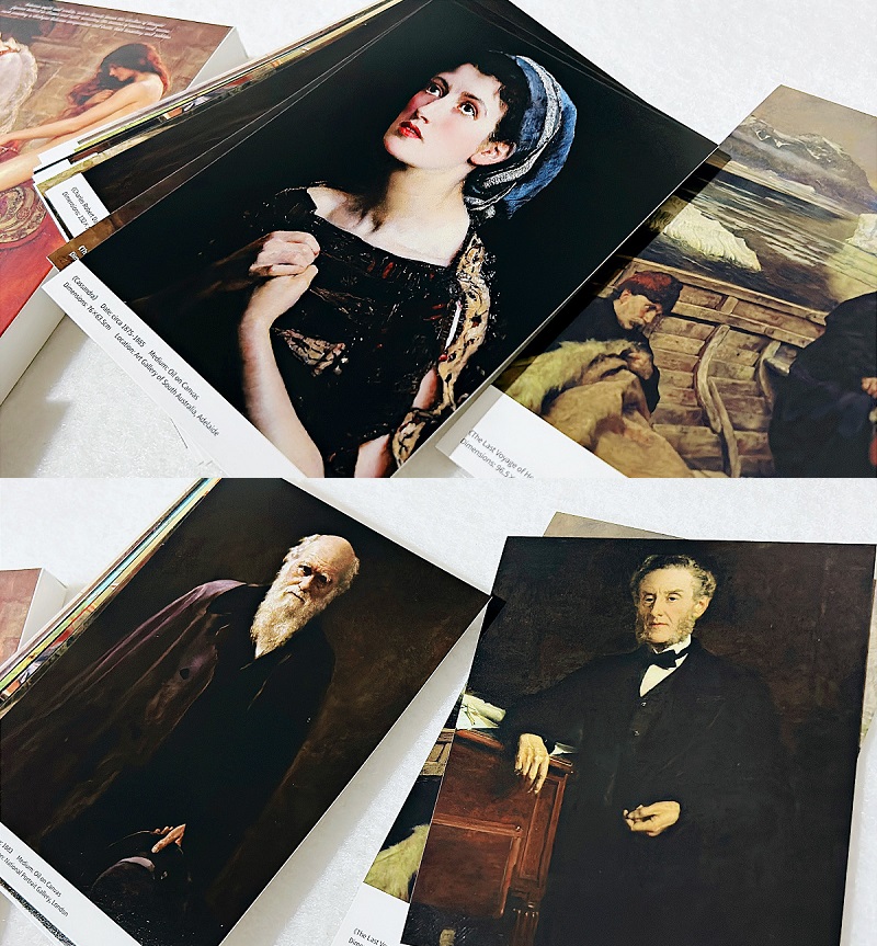 30PCS John Maler Collier Oil P - Collectible Vintage Greeting Cards review and price