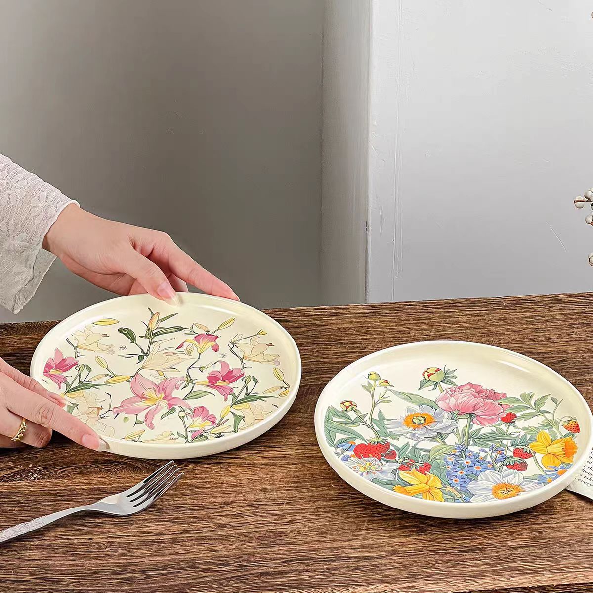 Creative Romantic Floral Ceram - Vintage Collectible Dishes review and price
