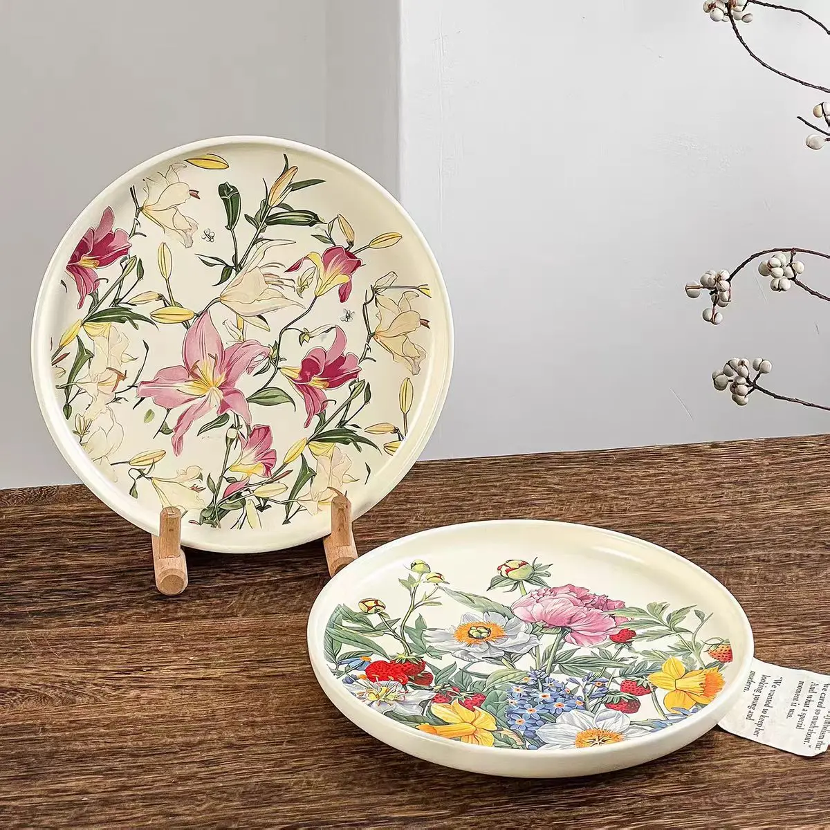 Creative Romantic Floral Ceram - Vintage Collectible Dishes review and price