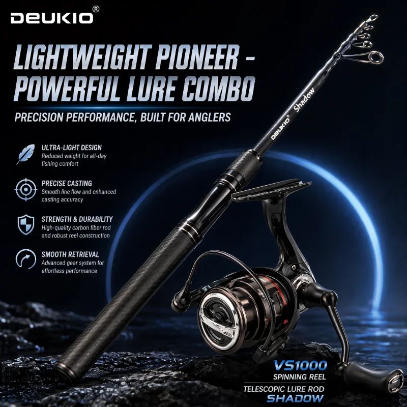 DEUKIO 1.68/1.8M Fishing Rod R - Developing Tank Reel review and price