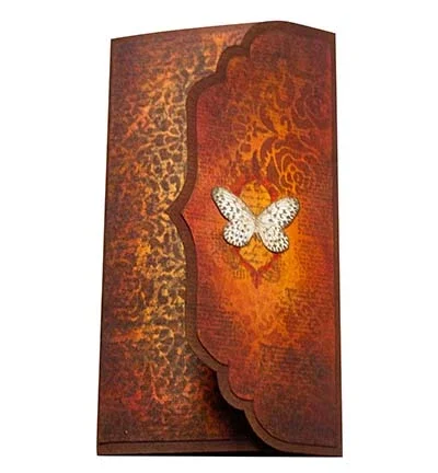 Vintage butterfly Grunge Colle - Collectible Vintage Greeting Cards review and price