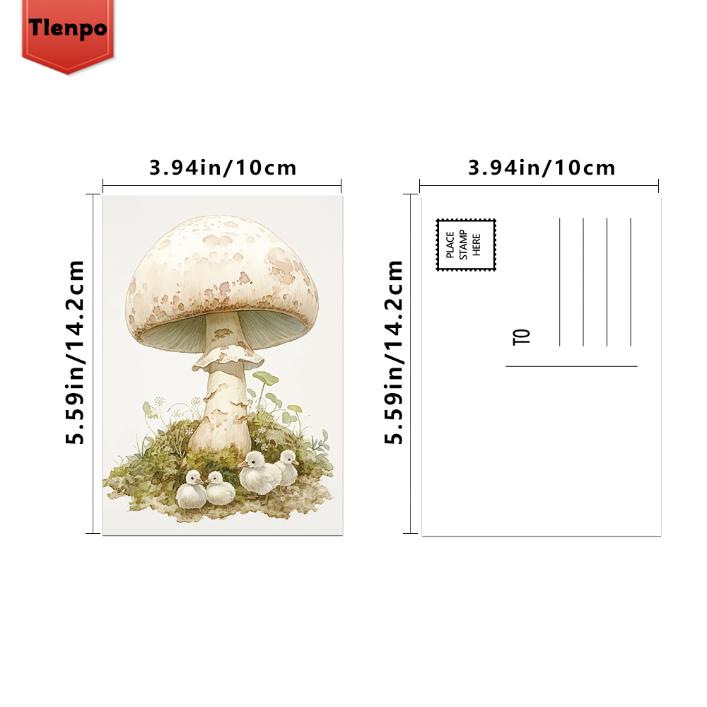 32pcs, vintage mushroom postca - Collectible Vintage Greeting Cards review and price