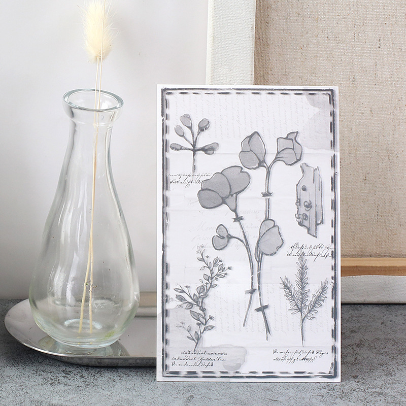 30PCS Whirling Plant Postcards - Collectible Vintage Greeting Cards review and price