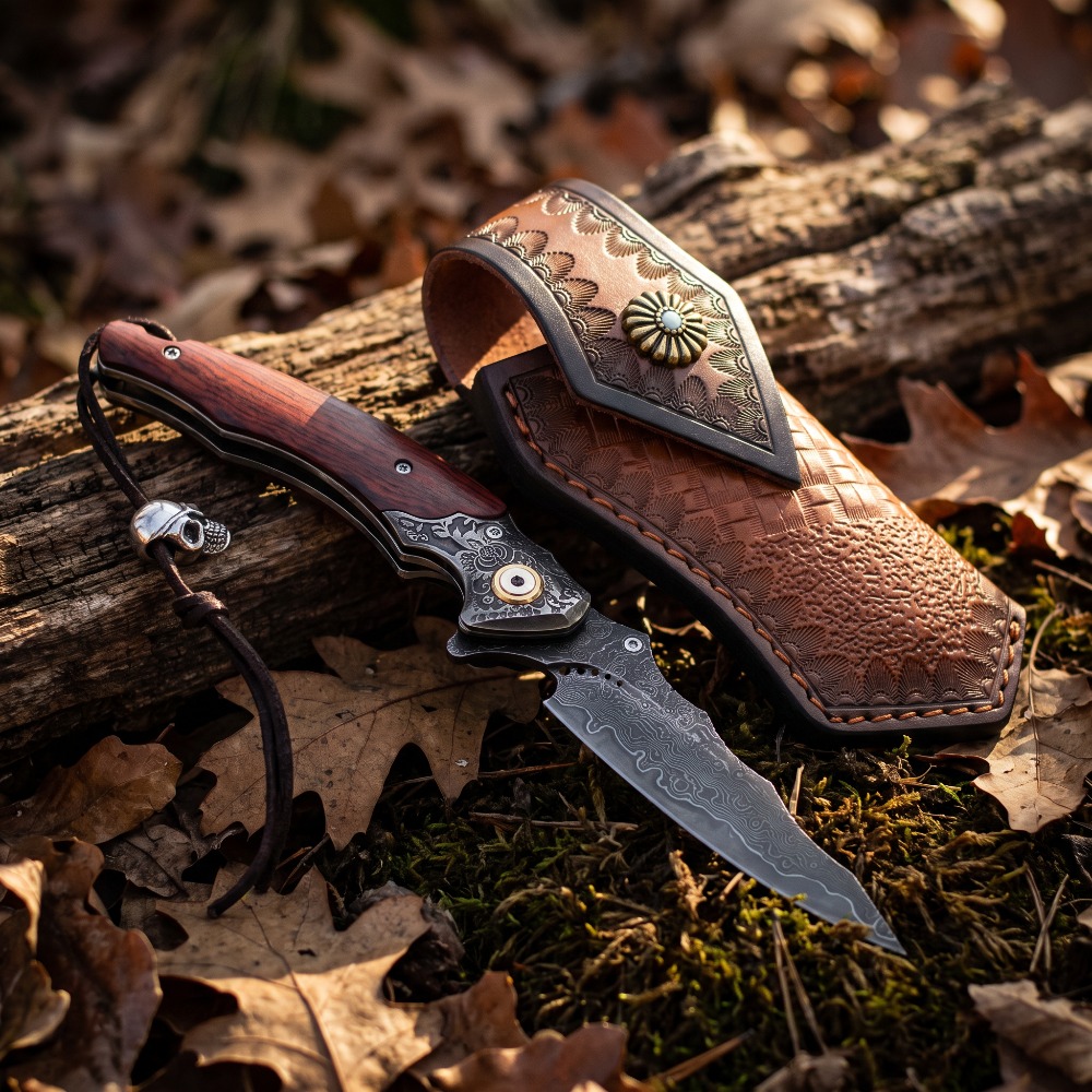 Vintage Engraved Foldable Knif - Vintage Collectible Pocket Knives review and price
