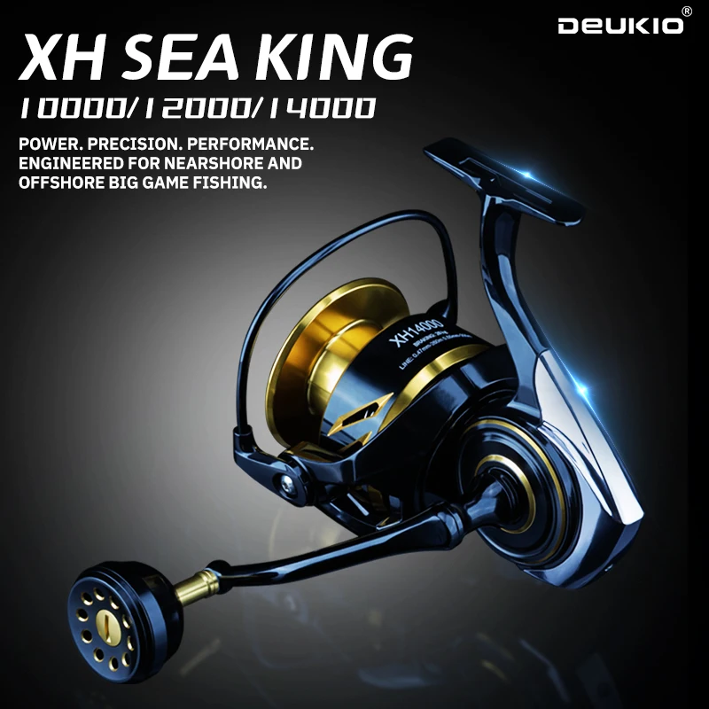 DEUKIO 2026 Long Shot Saltwate - Developing Tank Reel review and price