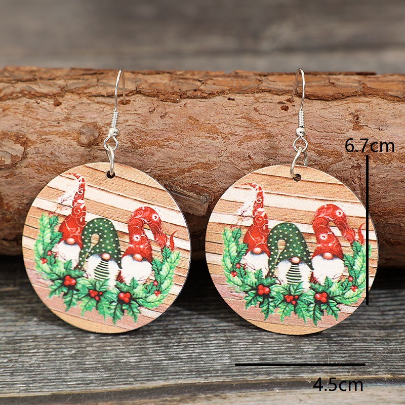 New Vintage Wooden Christmas C - Vintage Collectible Santa review and price